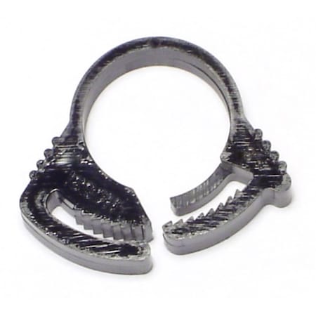 Midwest Fastener 17/32" Nylon Plastic Hose Clamps 10PK 69206